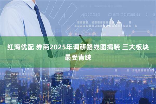 红海优配 券商2025年调研路线图揭晓 三大板块最受青睐