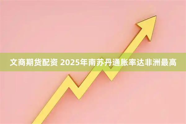 文商期货配资 2025年南苏丹通胀率达非洲最高