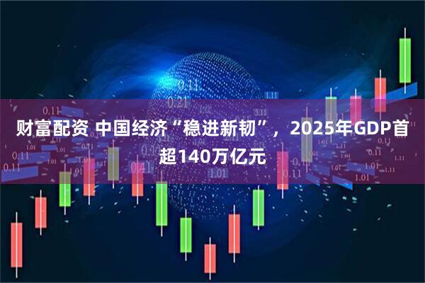 财富配资 中国经济“稳进新韧”，2025年GDP首超140万亿元